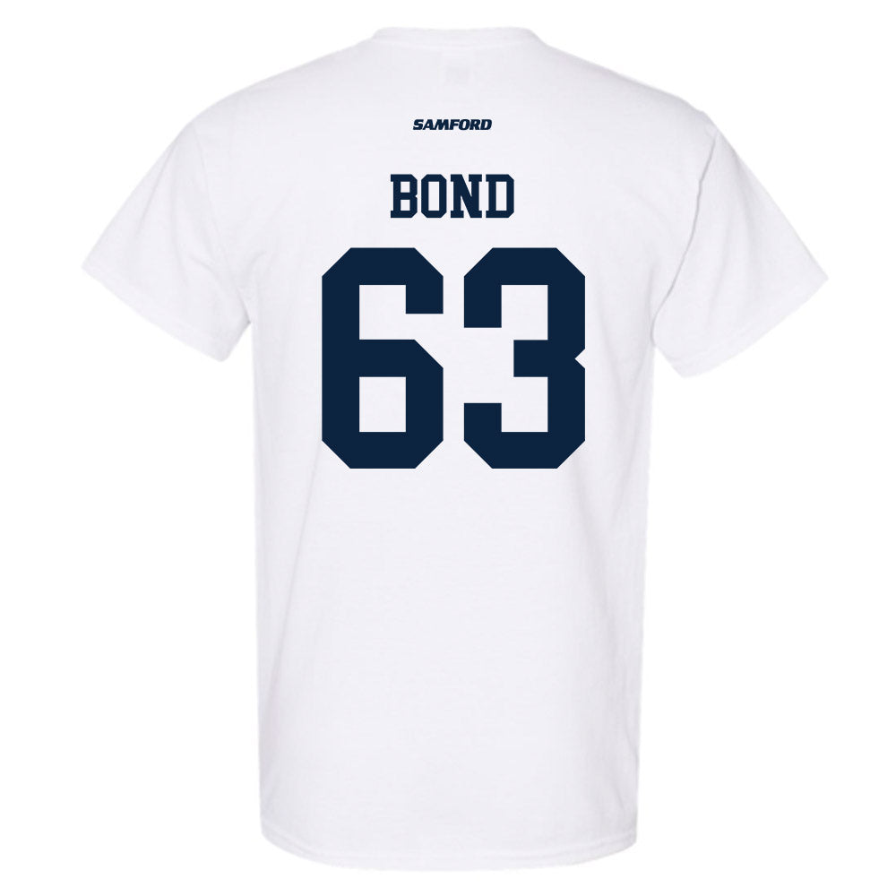 Samford - NCAA Football : Zachary Bond - T-Shirt