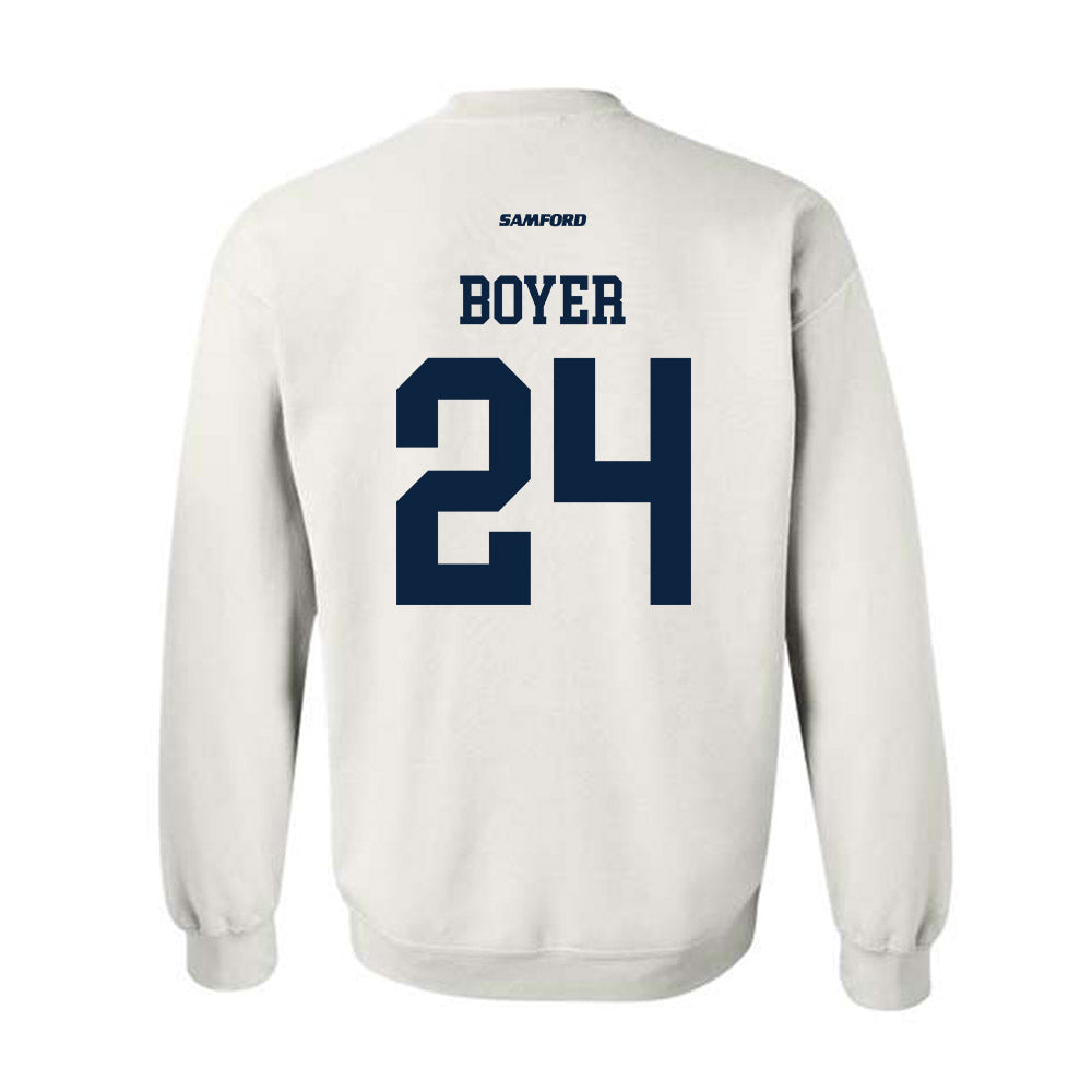 Samford - NCAA Men's Basketball : Brody Boyer - Crewneck Sweatshirt