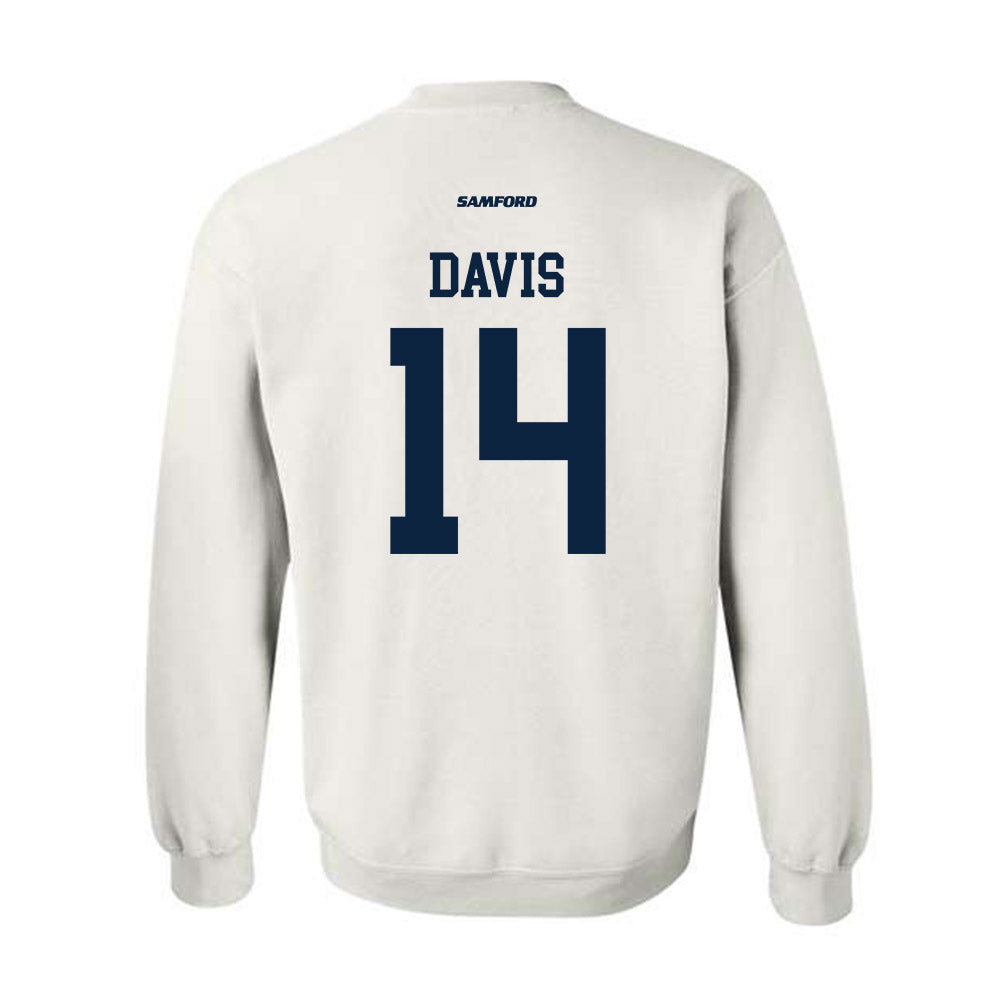 Samford - NCAA Men's Basketball : Brody Davis - Crewneck Sweatshirt