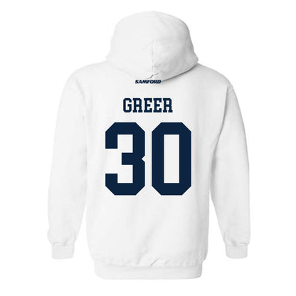Samford - NCAA Football : Cooper Greer - Hooded Sweatshirt-1