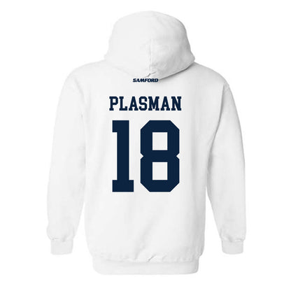 Samford - NCAA Women's Volleyball : Sophia Plasman - Hooded Sweatshirt-1
