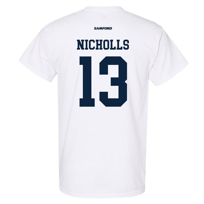 Samford - NCAA Men's Tennis : Darcy Nicholls - T-Shirt-1