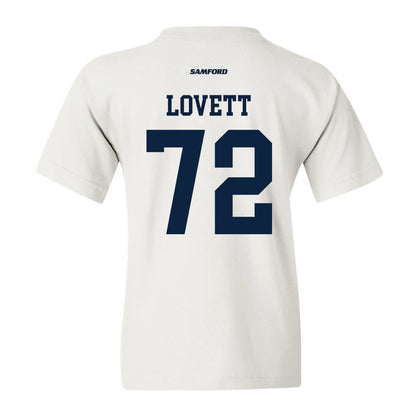 Samford - NCAA Football : Josh Lovett - Youth T-Shirt