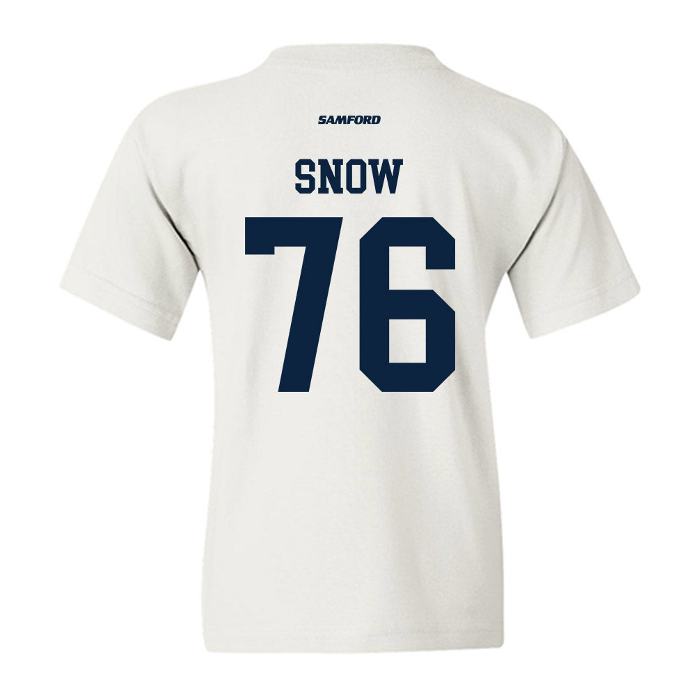 Samford - NCAA Football : Michael Snow - Youth T-Shirt-1