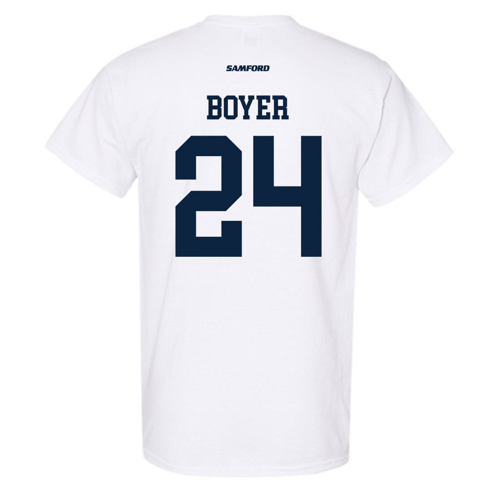 Samford - NCAA Men's Basketball : Brody Boyer - T-Shirt