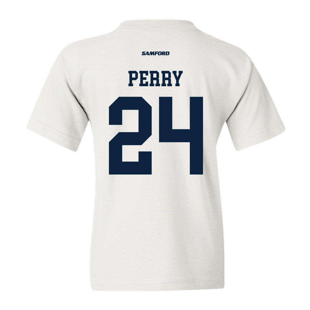 Samford - NCAA Baseball : Hayden Perry - Youth T-Shirt