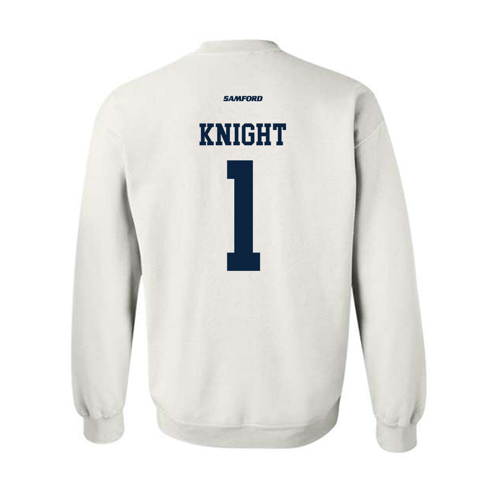 Samford - NCAA Women's Basketball : Jada Knight - Crewneck Sweatshirt-1