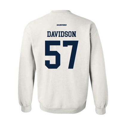 Samford - NCAA Football : Web Davidson - Crewneck Sweatshirt-1