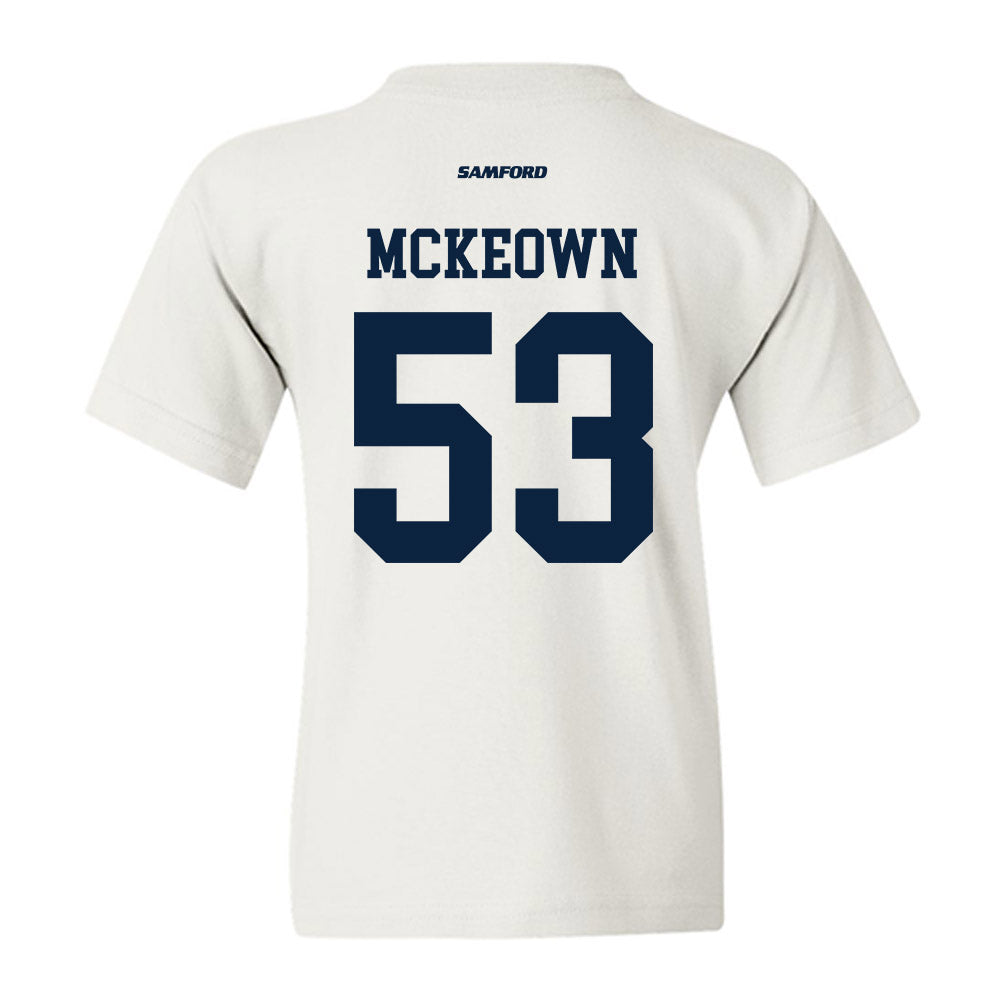 Samford - NCAA Football : Kaden McKeown - Youth T-Shirt-1