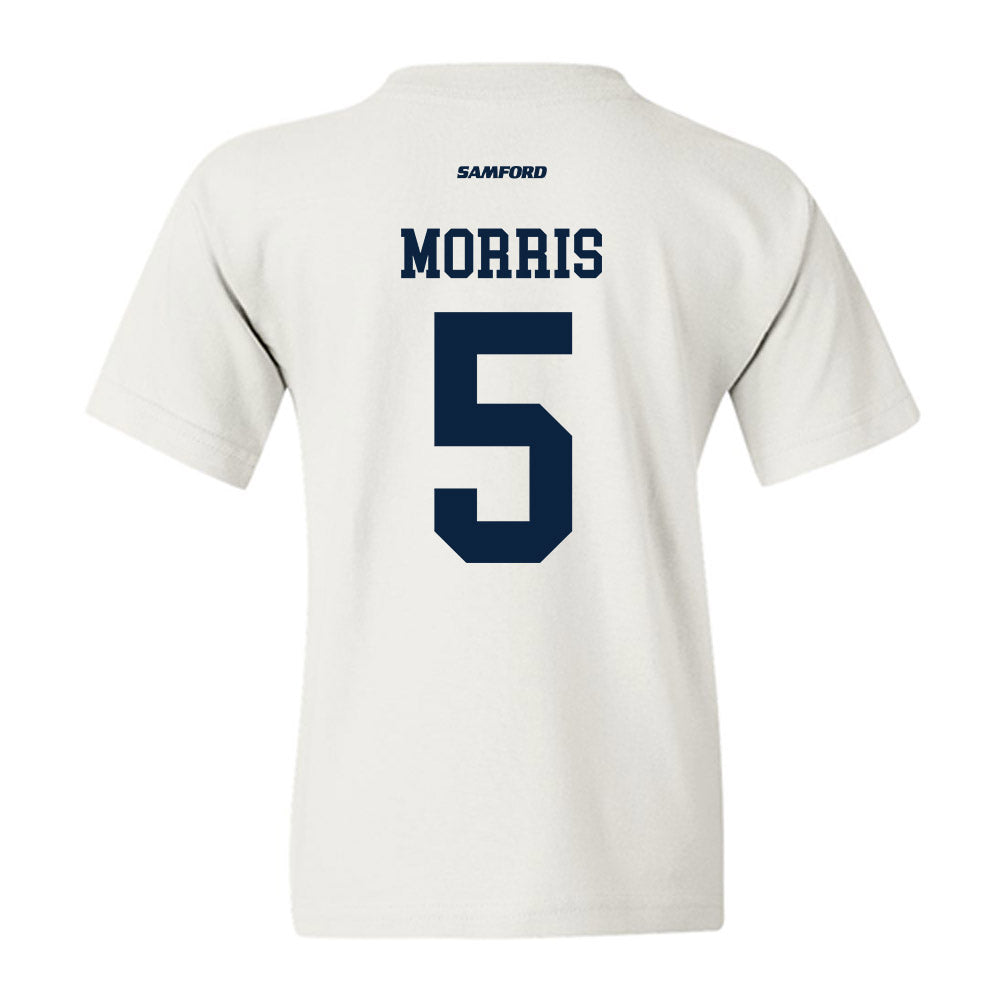 Samford - NCAA Women's Basketball : Francie Morris - Youth T-Shirt-1