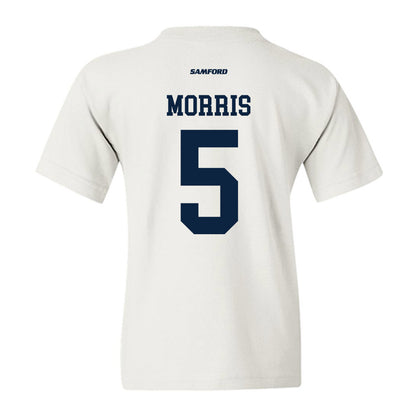 Samford - NCAA Women's Basketball : Francie Morris - Youth T-Shirt-1