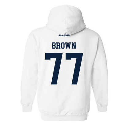 Samford - NCAA Football : Zach Brown - Hooded Sweatshirt