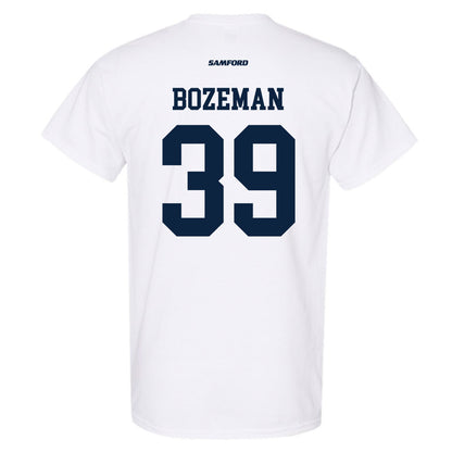Samford - NCAA Baseball : Charlie Bozeman - T-Shirt-1