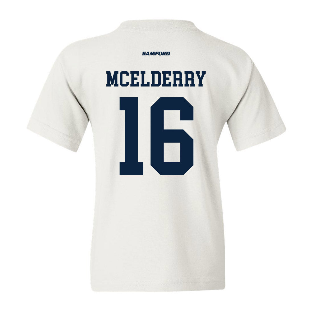 Samford - NCAA Women's Soccer : Brigid McElderry - Youth T-Shirt