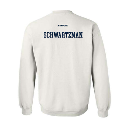 Samford - NCAA Men's Tennis : Martin Schwartzman - Crewneck Sweatshirt