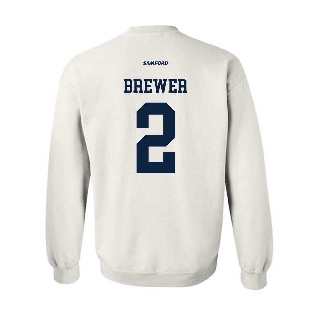 Samford - NCAA Women's Basketball : Avary Brewer - Crewneck Sweatshirt-1