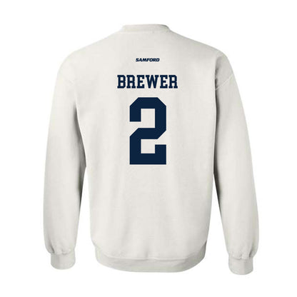 Samford - NCAA Women's Basketball : Avary Brewer - Crewneck Sweatshirt-1