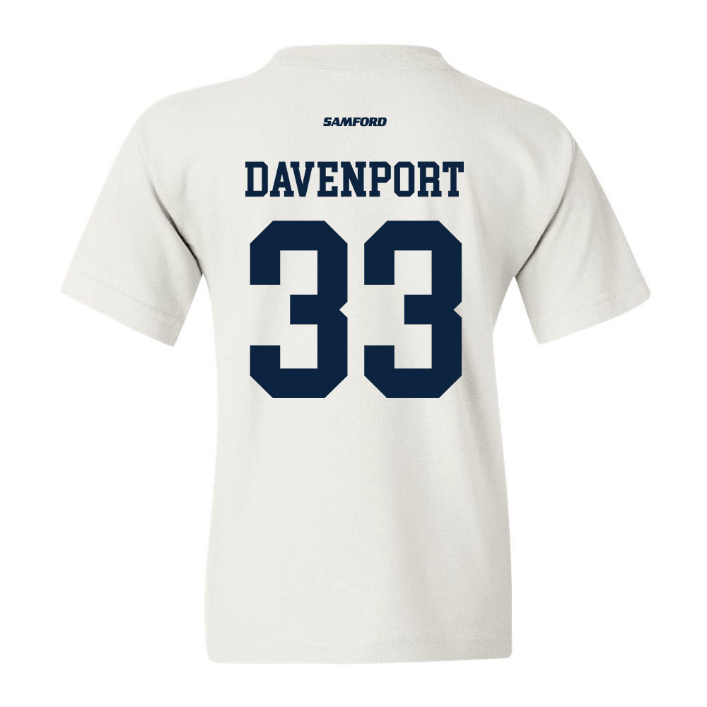 Samford - NCAA Football : Theodore Davenport - Youth T-Shirt