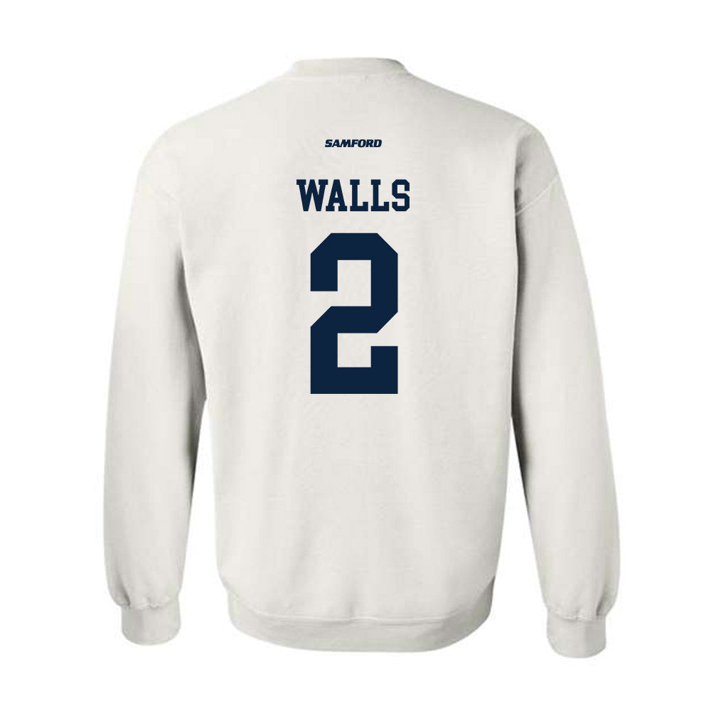 Samford - NCAA Men's Basketball : Lukas Walls - Crewneck Sweatshirt