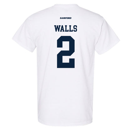 Samford - NCAA Men's Basketball : Lukas Walls - T-Shirt