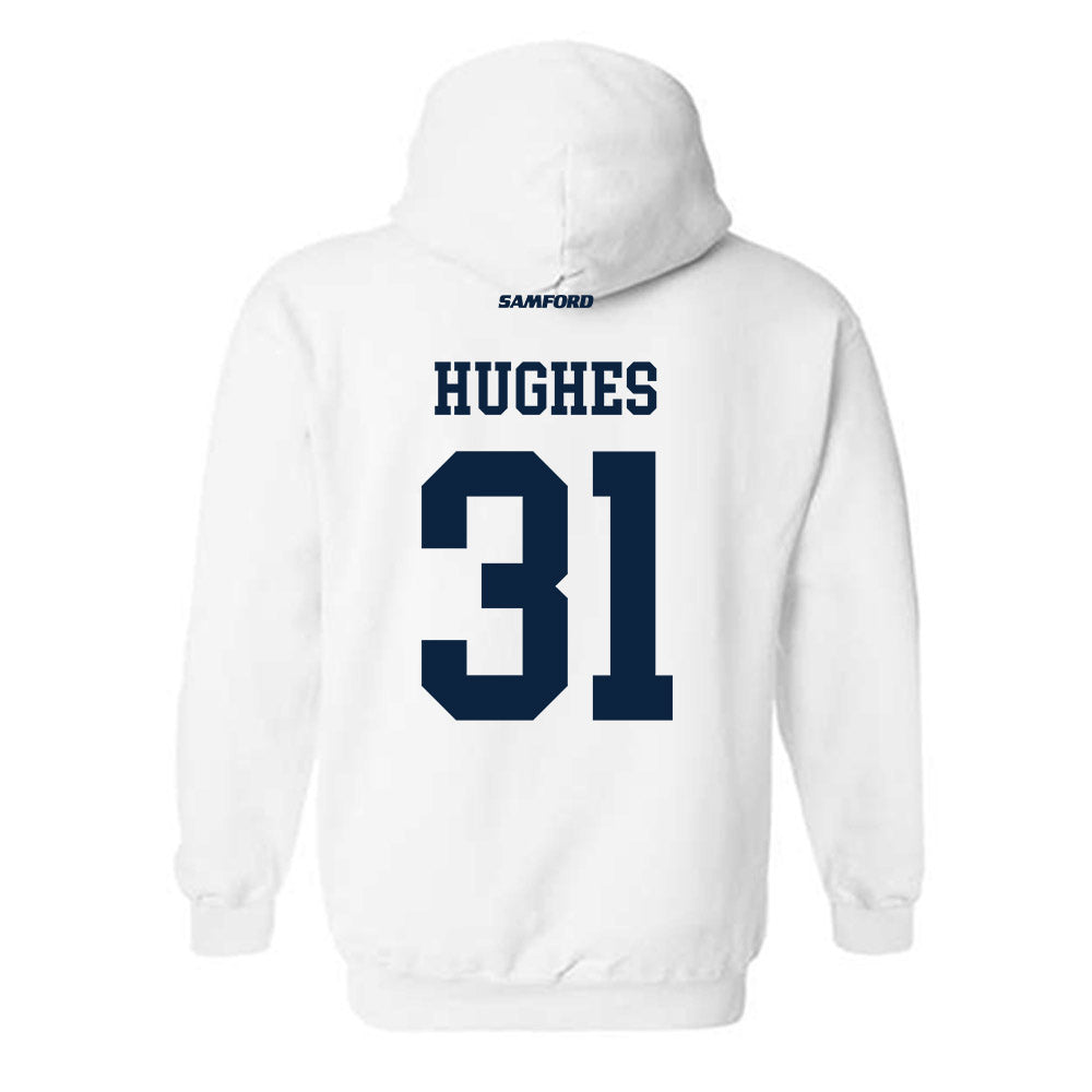 Samford - NCAA Men's Basketball : Joshua Hughes - Hooded Sweatshirt