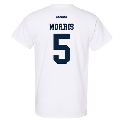 Samford - NCAA Women's Basketball : Francie Morris - T-Shirt-1
