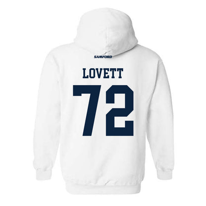 Samford - NCAA Football : Josh Lovett - Hooded Sweatshirt