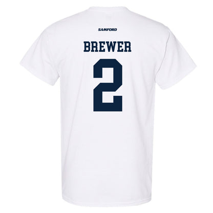 Samford - NCAA Women's Basketball : Avary Brewer - T-Shirt-1