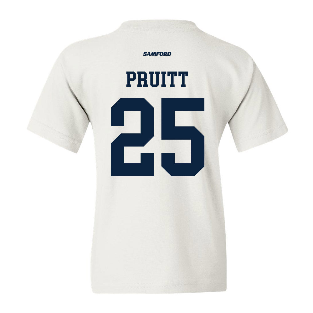 Samford - NCAA Football : William Pruitt - Youth T-Shirt