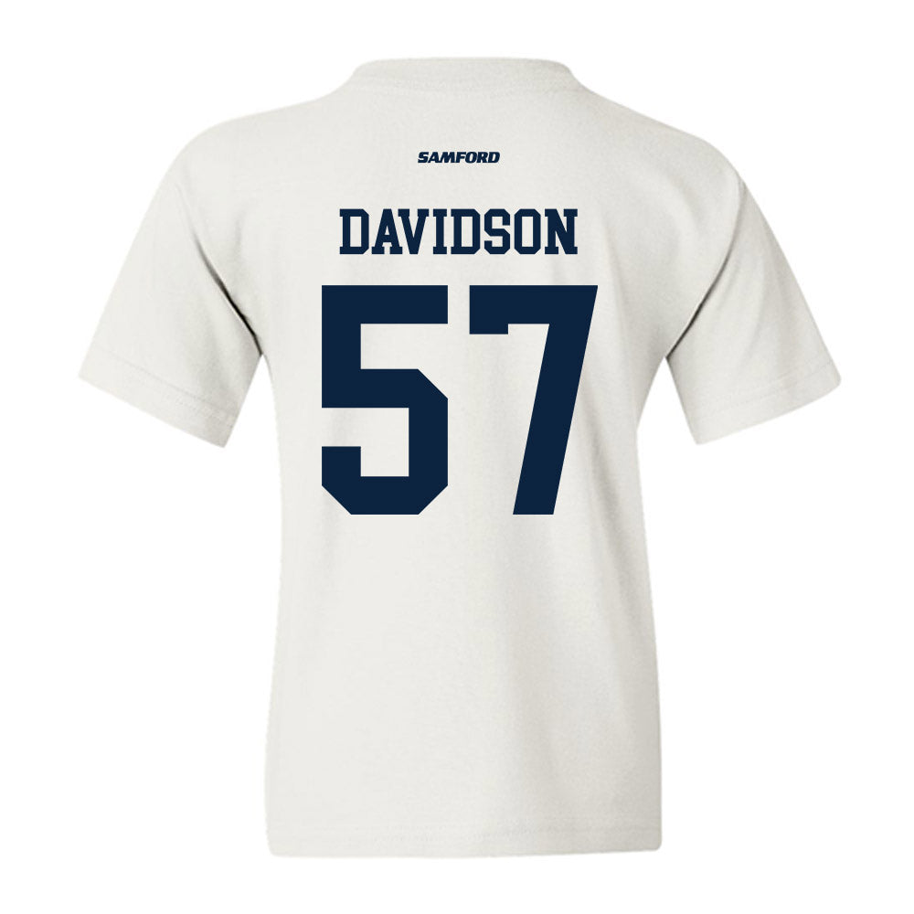 Samford - NCAA Football : Web Davidson - Youth T-Shirt-1