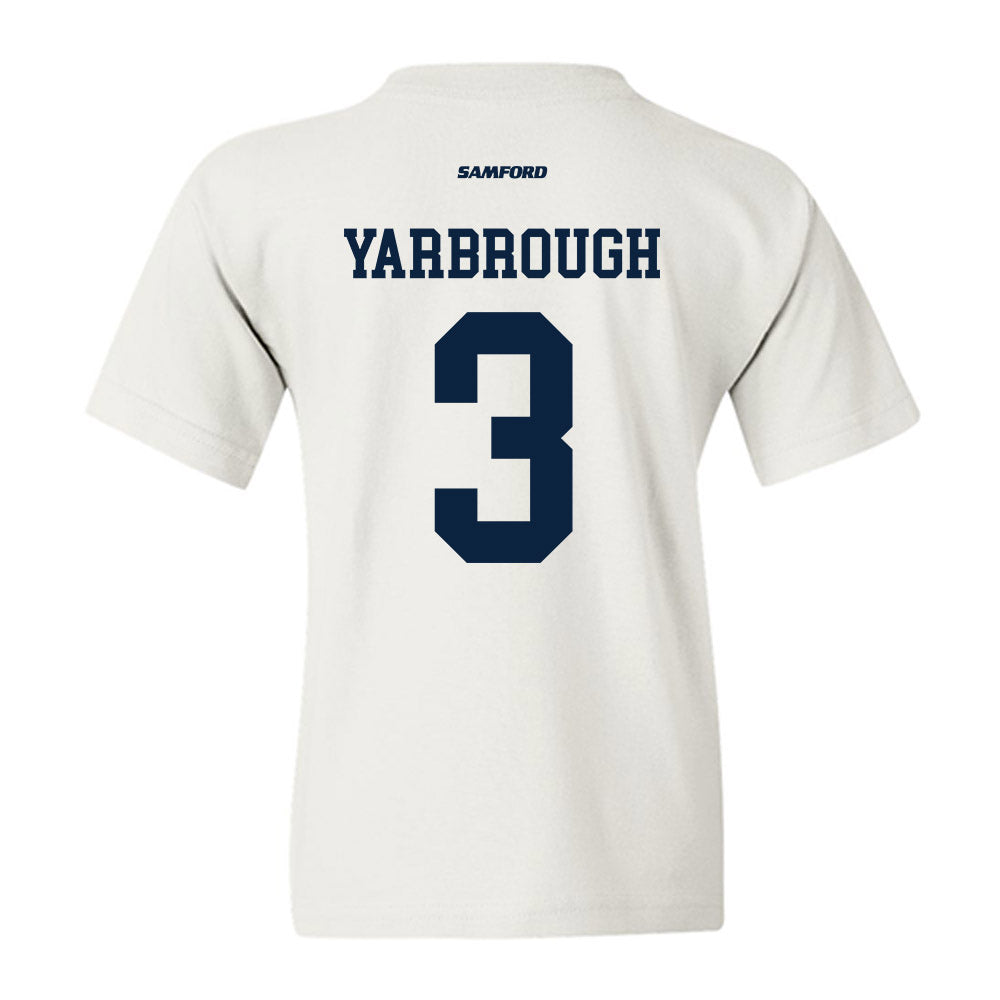 Samford - NCAA Women's Basketball : Kaylee Yarbrough - Youth T-Shirt-1