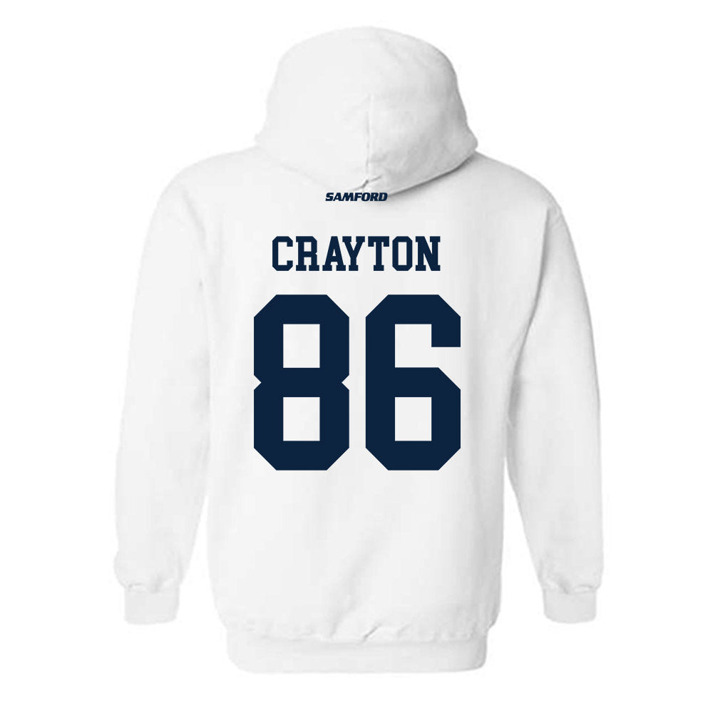 Samford - NCAA Football : Nick Crayton - Hooded Sweatshirt