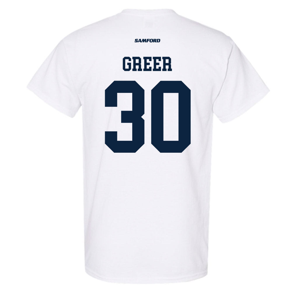 Samford - NCAA Football : Cooper Greer - T-Shirt-1