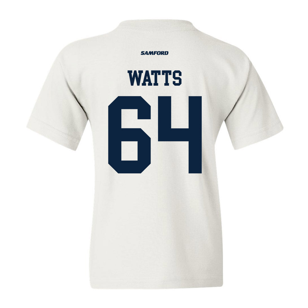 Samford - NCAA Football : Noah Watts - Youth T-Shirt