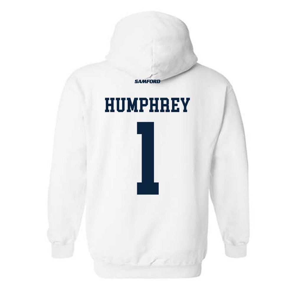 Samford - NCAA Men's Basketball : DaJion Humphrey - Hooded Sweatshirt-1