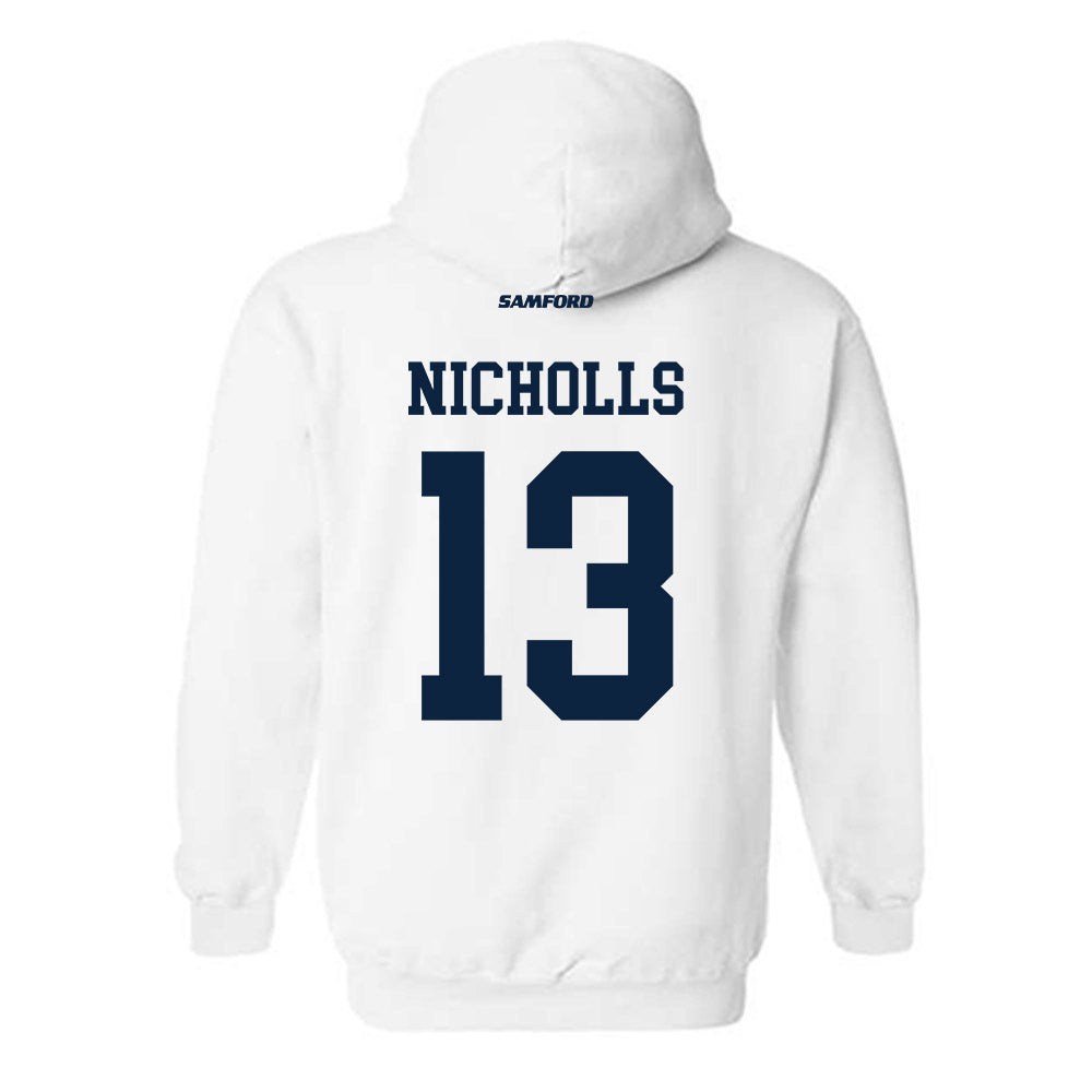 Samford - NCAA Men's Tennis : Darcy Nicholls - Hooded Sweatshirt-1