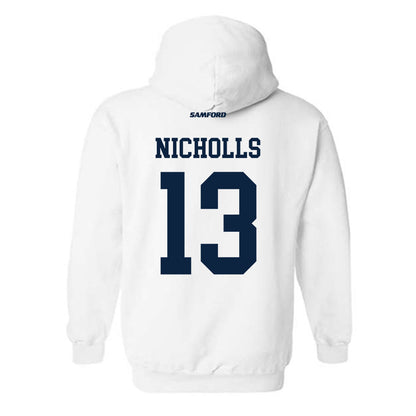 Samford - NCAA Men's Tennis : Darcy Nicholls - Hooded Sweatshirt-1