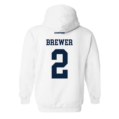 Samford - NCAA Women's Basketball : Avary Brewer - Hooded Sweatshirt-1