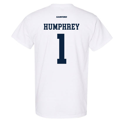 Samford - NCAA Men's Basketball : DaJion Humphrey - T-Shirt-1
