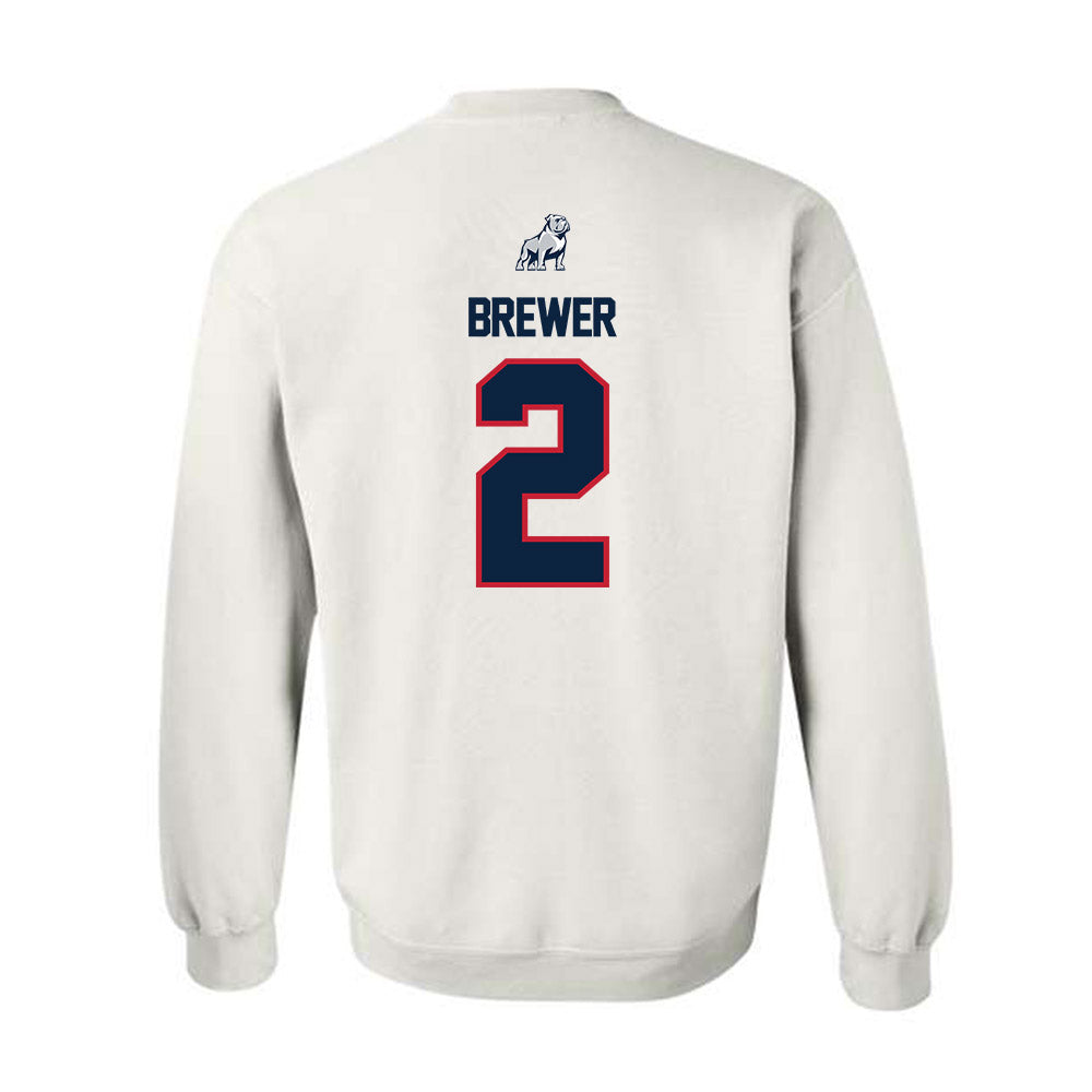 Samford - NCAA Women's Basketball : Avary Brewer - Crewneck Sweatshirt-1