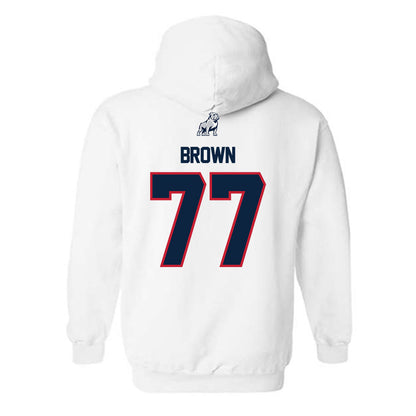 Samford - NCAA Football : Zach Brown - Hooded Sweatshirt