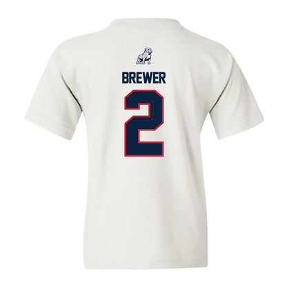 Samford - NCAA Women's Basketball : Avary Brewer - Youth T-Shirt-1