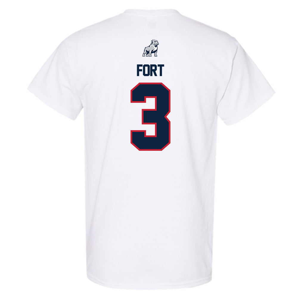 Samford - NCAA Men's Basketball : Trey Fort - T-Shirt-1