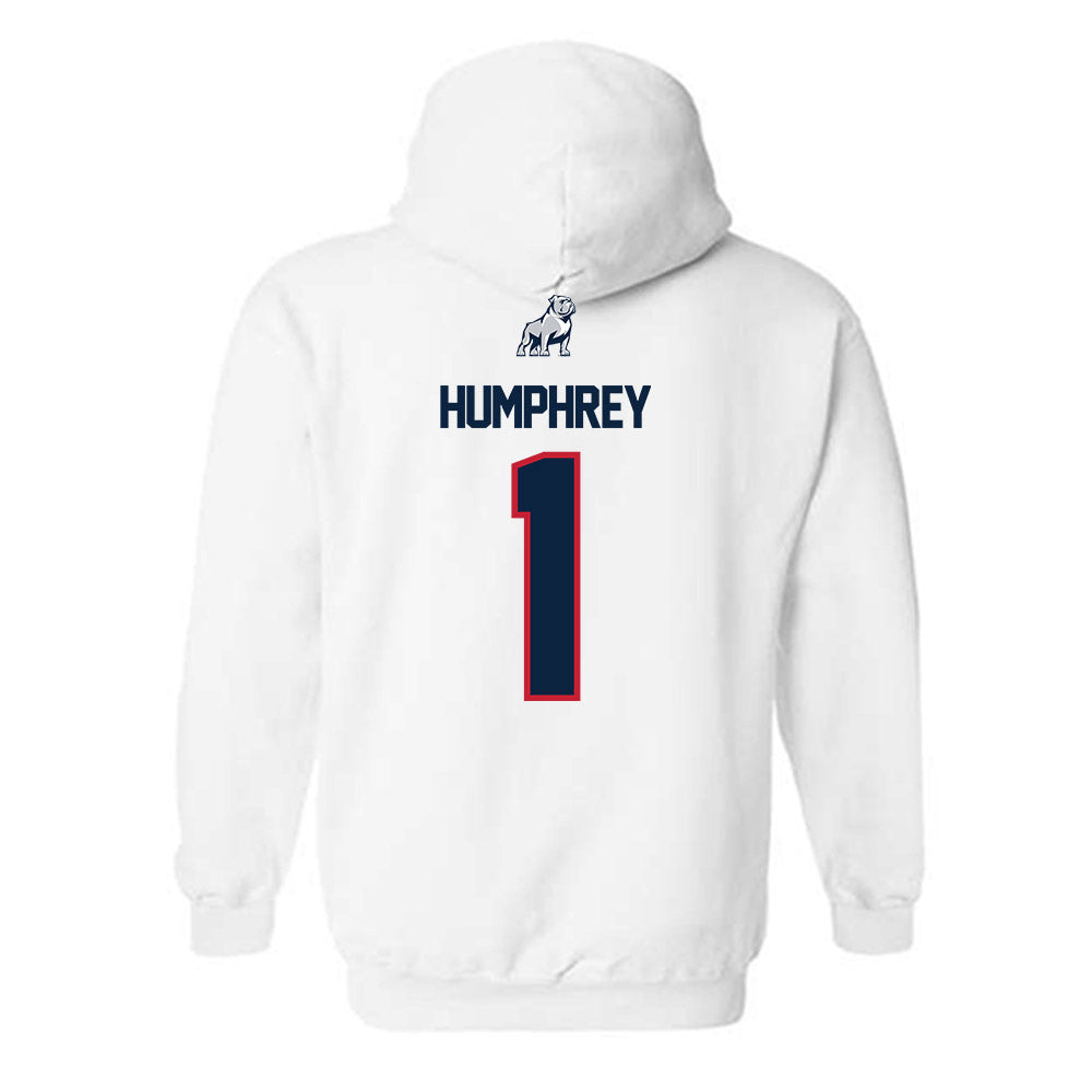 Samford - NCAA Men's Basketball : DaJion Humphrey - Hooded Sweatshirt-1
