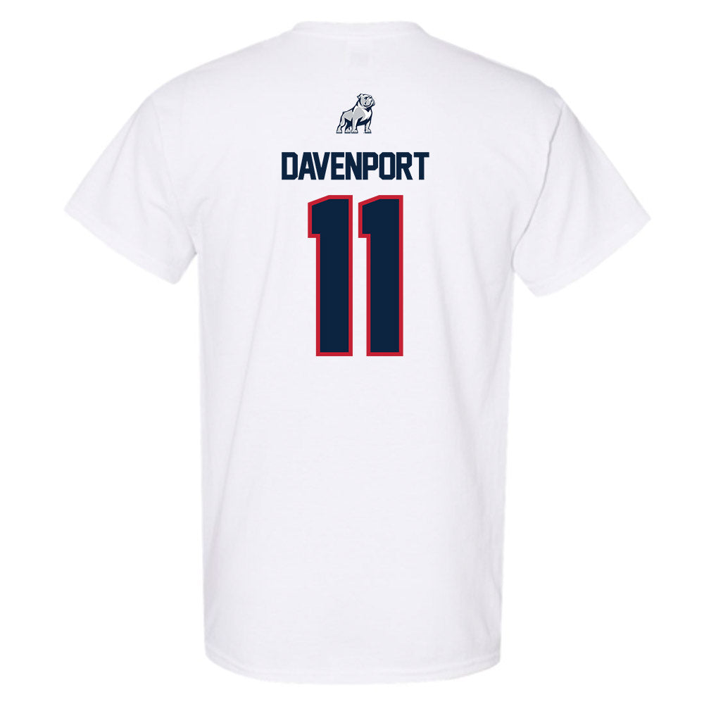 Samford - NCAA Men's Basketball : Cooper Davenport - T-Shirt-1