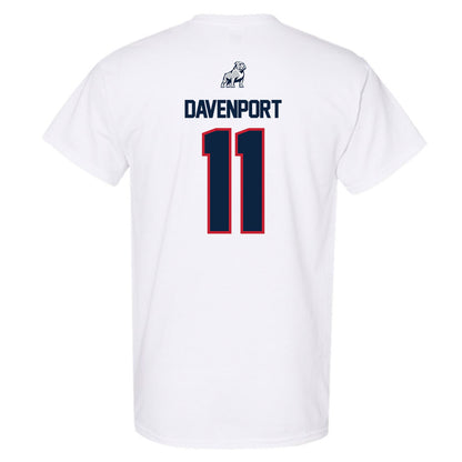 Samford - NCAA Men's Basketball : Cooper Davenport - T-Shirt-1