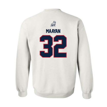 Samford - NCAA Women's Basketball : Yael Maayan - Crewneck Sweatshirt-1