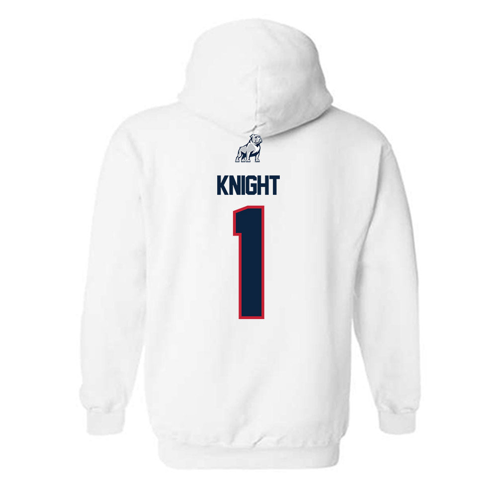 Samford - NCAA Women's Basketball : Jada Knight - Hooded Sweatshirt-1