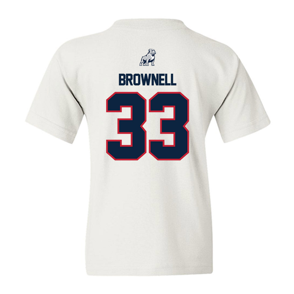 Samford - NCAA Men's Basketball : Jaden Brownell - Youth T-Shirt-1