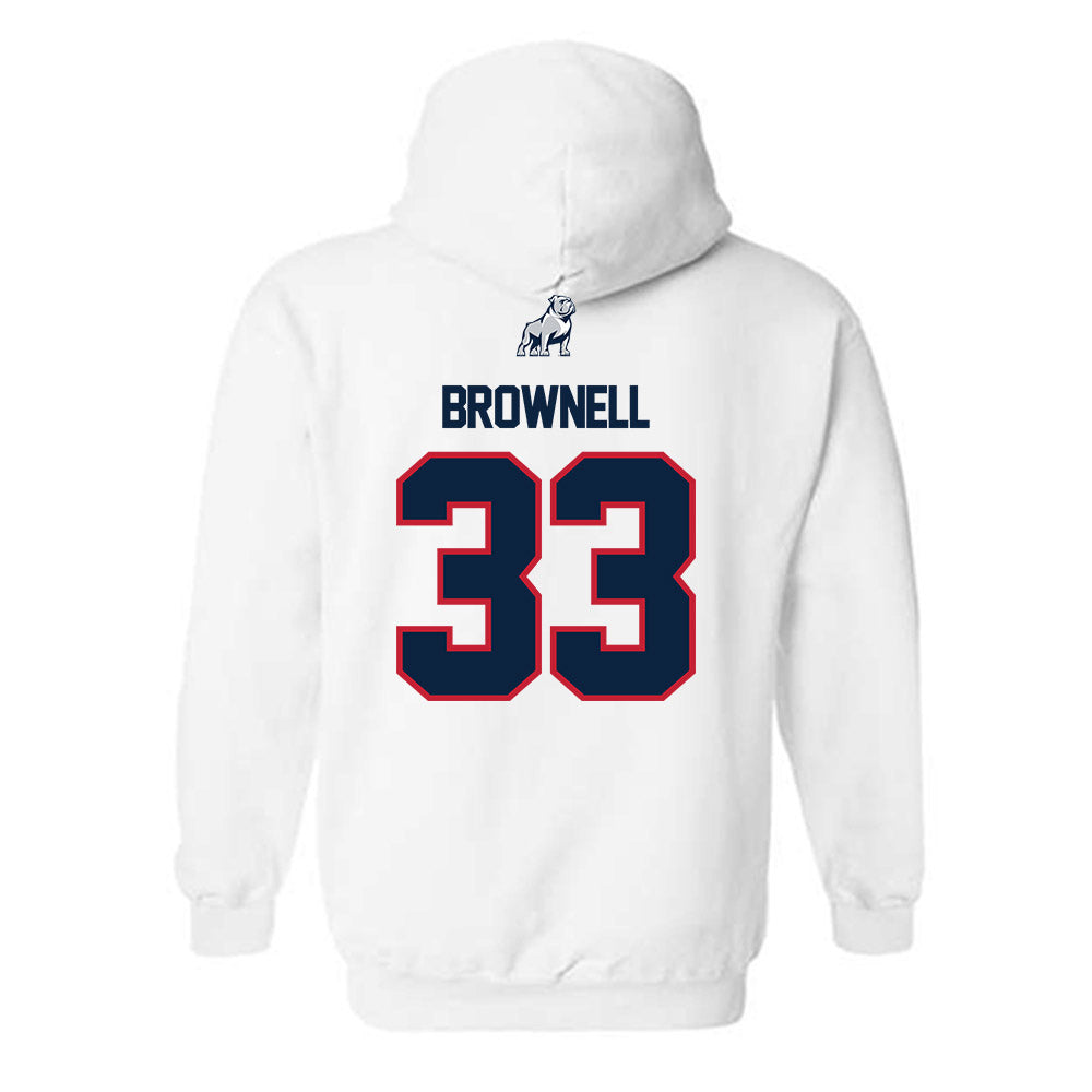 Samford - NCAA Men's Basketball : Jaden Brownell - Hooded Sweatshirt-1